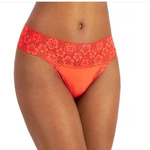 JENNI Women's Lace-Trim Thong Underwear